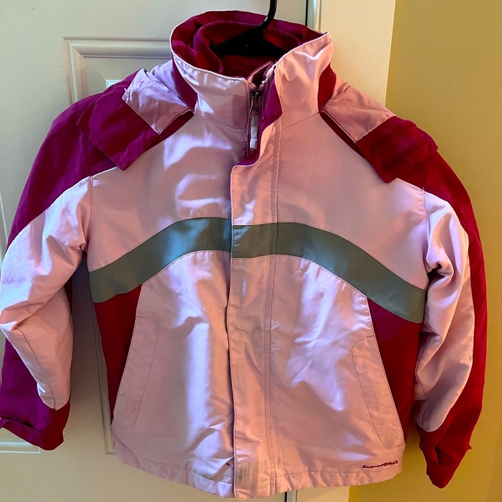 Girls three in one winter jacket